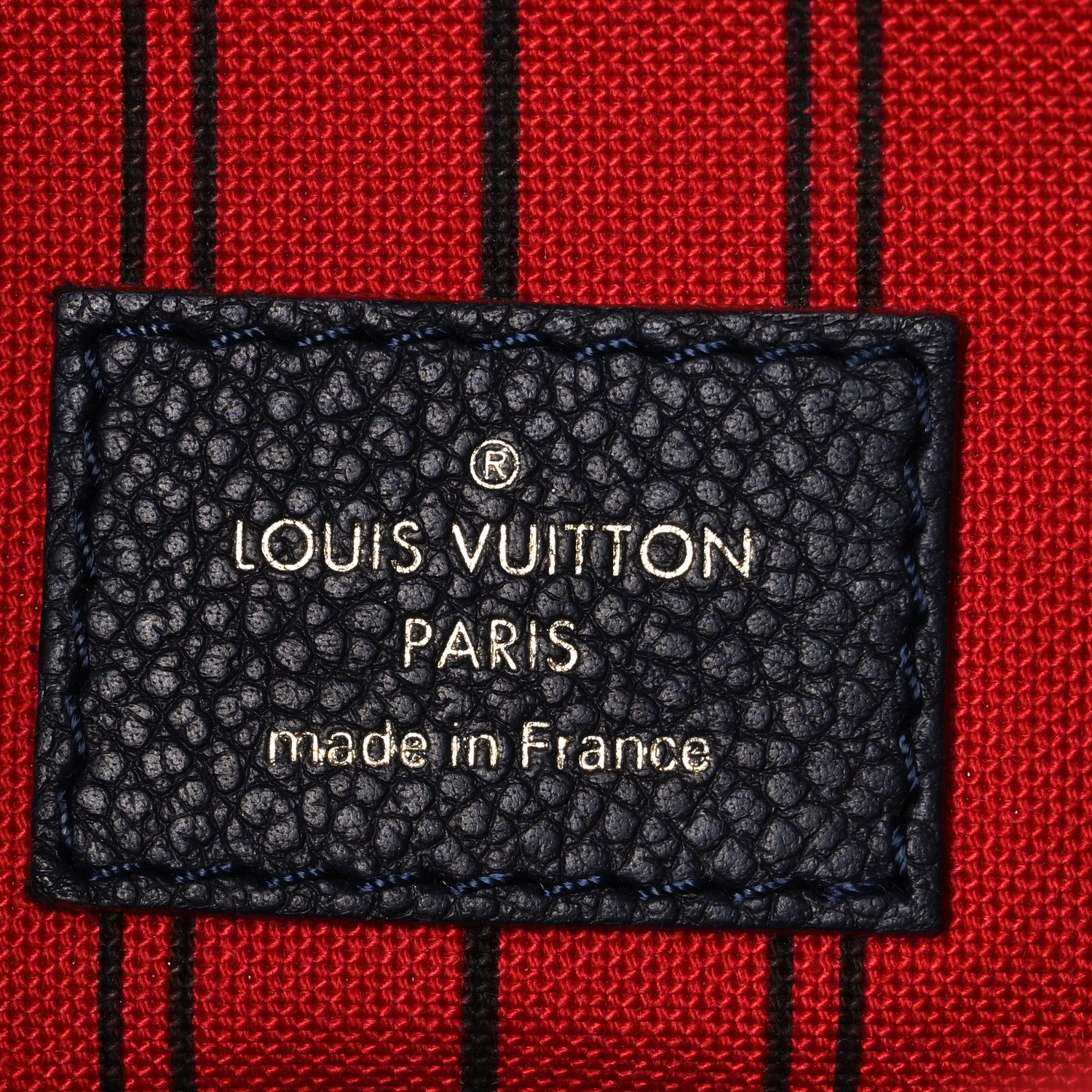 Louis Vuitton Empreinte Pochette Metis Marine Rouge 5 of 8