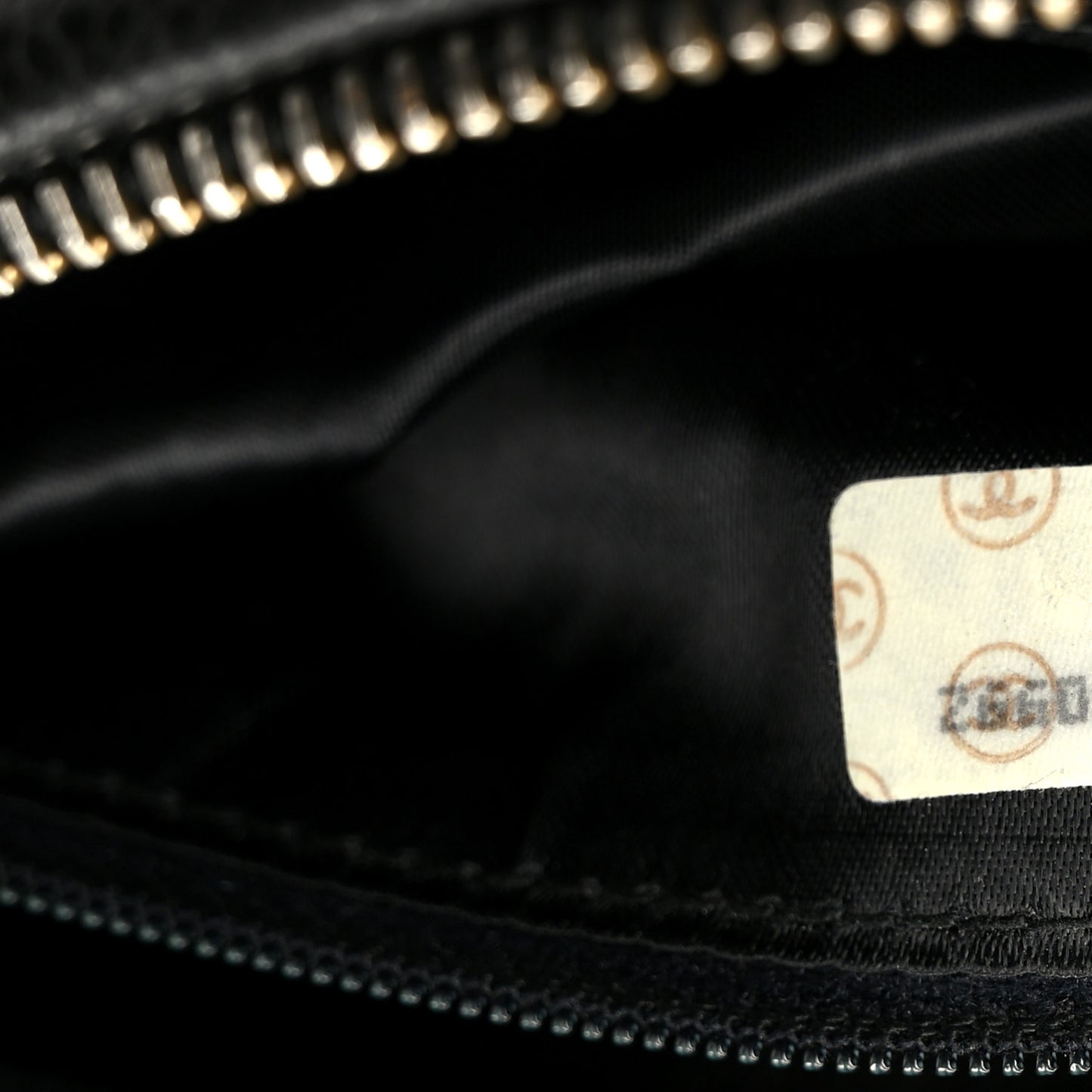 Caviar Quilted Camera Case Black