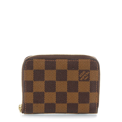 Louis Vuitton Damier Ebene Zippy Coin Purse 1 of 7