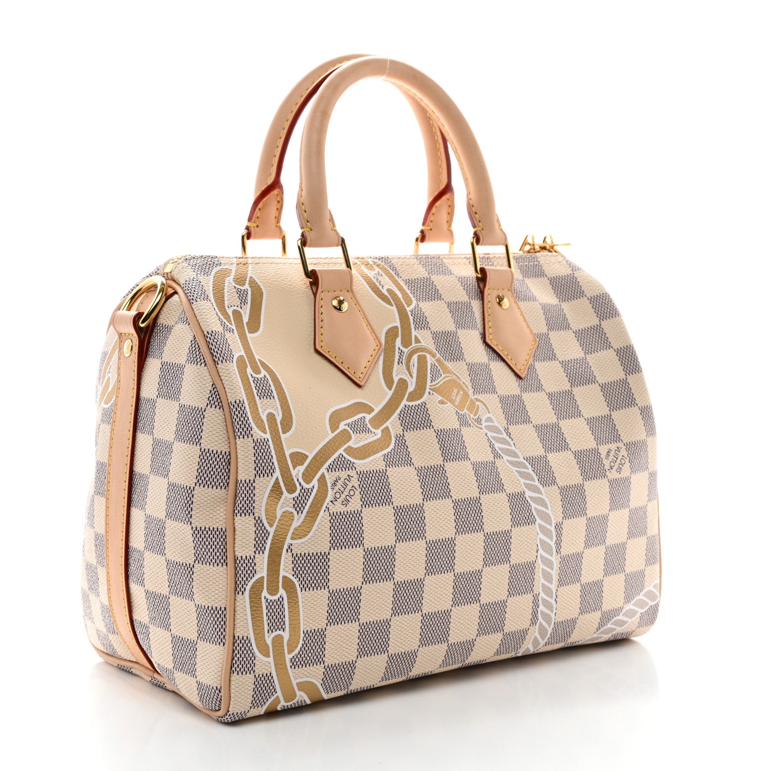 Louis Vuitton Damier Azur Nautical Speedy Bandouliere 25 2 of 11