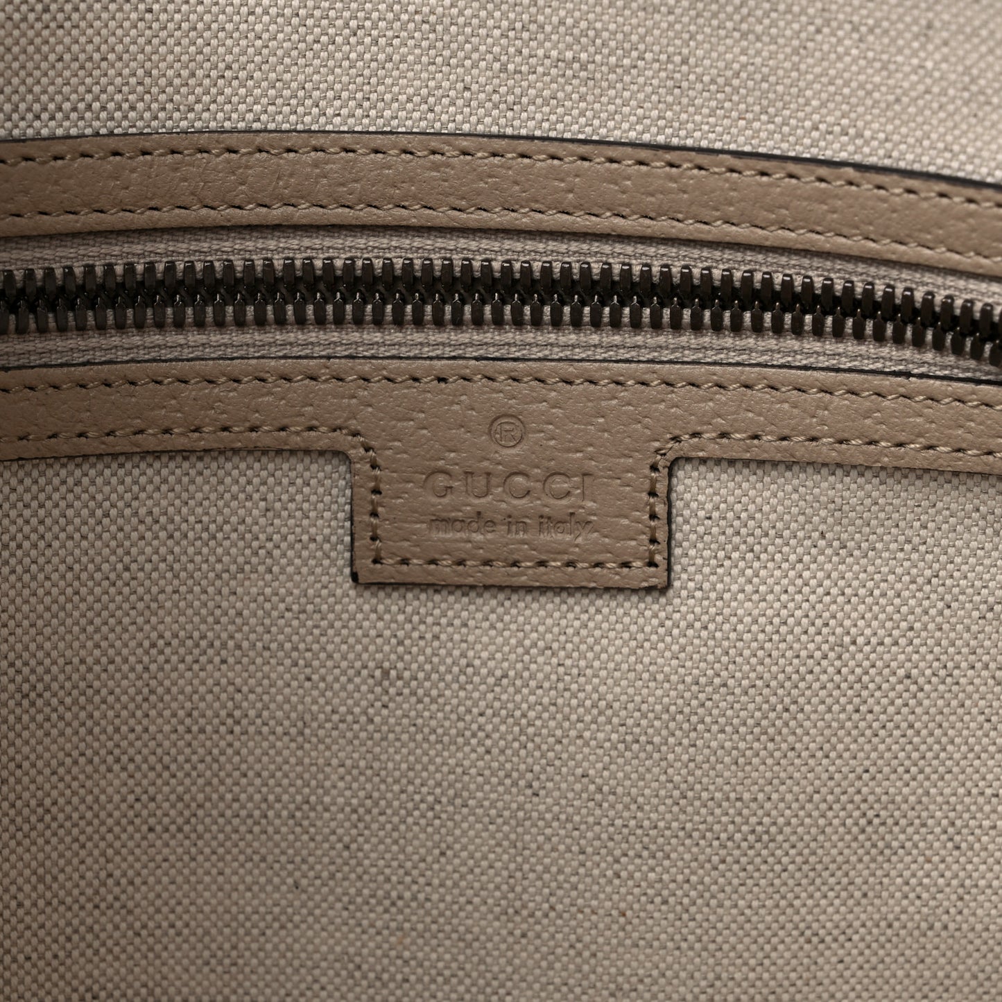 GG Supreme Monogram Textured Dollar Calfskin Web Small Ophidia Half Moon Hobo Beige Mystic White Oatmeal