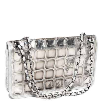 Chanel Vinyl Ice Cube Large Flap Bag 3 of 7