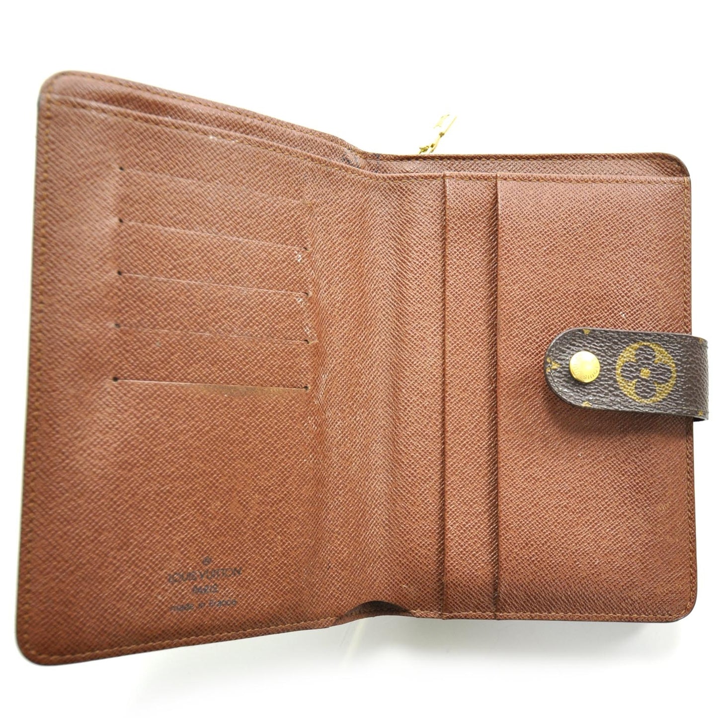 Monogram Zipped Papers Wallet