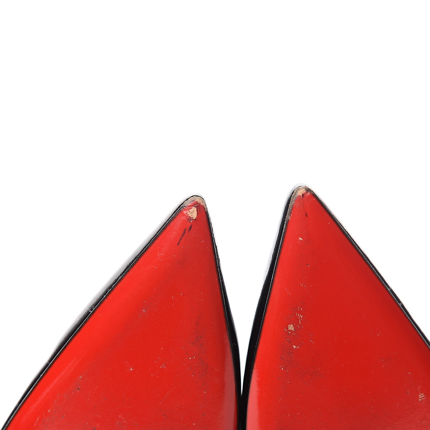 Christian Louboutin Patent Sharpstagram 100 Pumps 38.5 Black 9 of 10