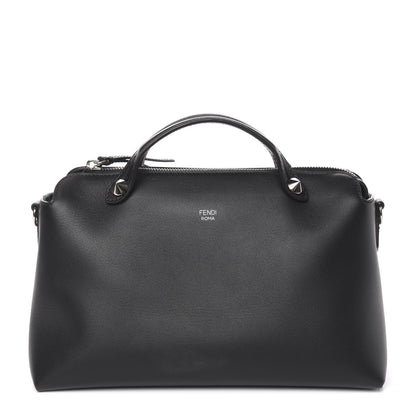 Fendi Vitello Dolce Medium By The Way Boston Bag Black 1 of 10