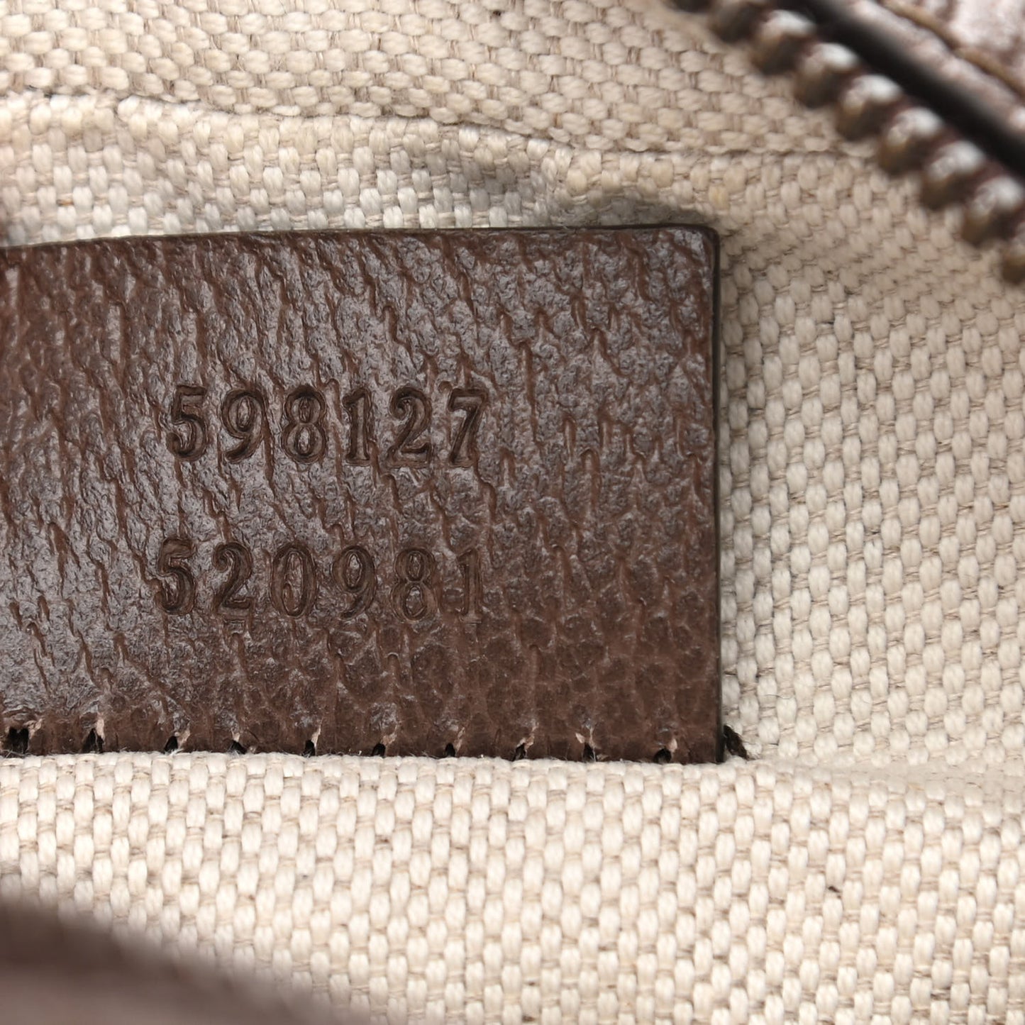 GG Supreme Monogram Web Mini Ophidia Messenger Brown