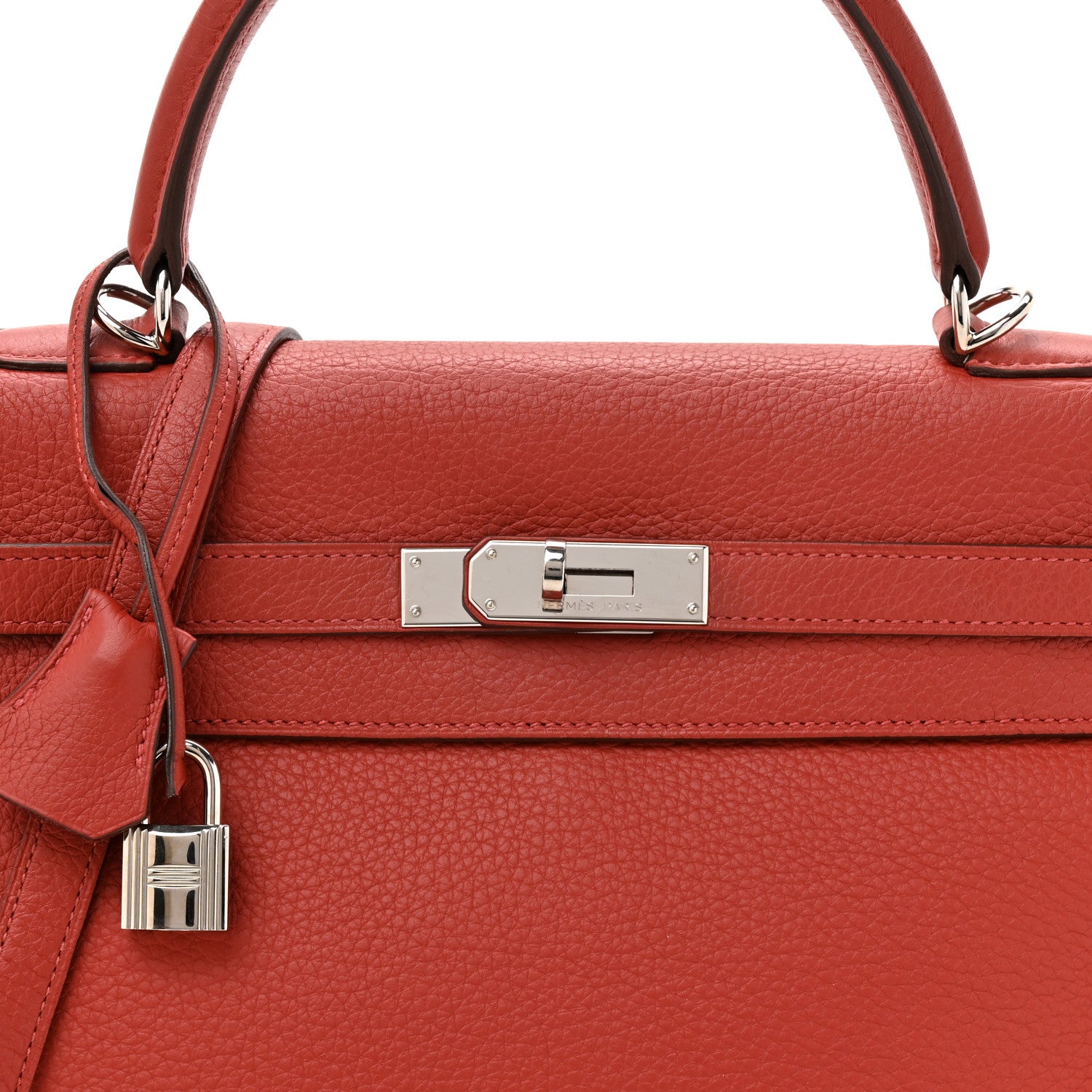 Hermes Togo Kelly Retourne 35 Rouge Venetian 8 of 12