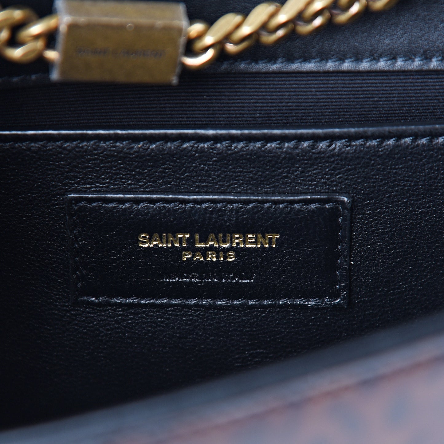 Patent Small Monogram Kate Satchel Tortoiseshell