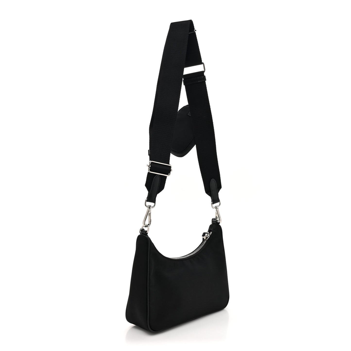 Nylon Re-Edition 2005 Shoulder Bag Black