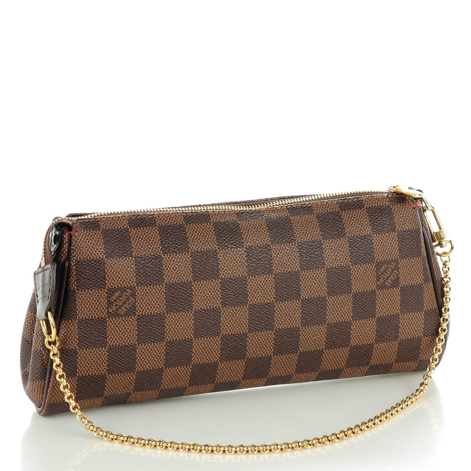 Louis Vuitton Damier Ebene Eva Clutch 3 of 7