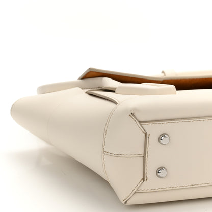 Bottega Veneta French Calfskin Maxi Intrecciato Small Arco Bianco 10 of 11