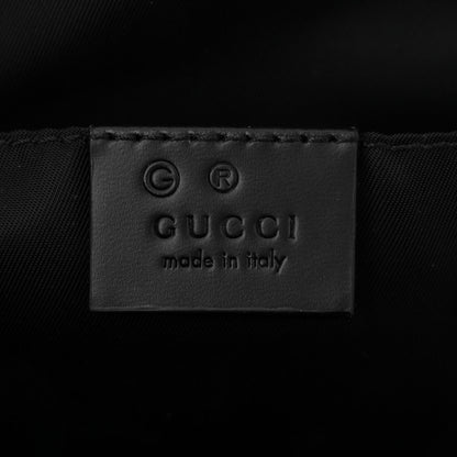 Gucci Canvas Web Slim Belt Bag Black 6 of 10
