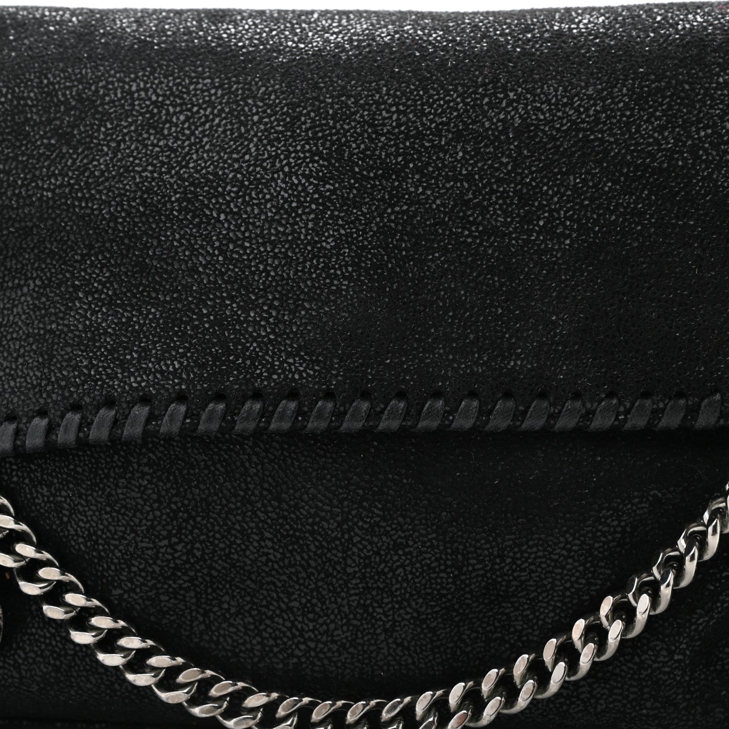 Stella McCartney Shaggy Deer Falabella Mini Crossbody Bag Black 9 of 14