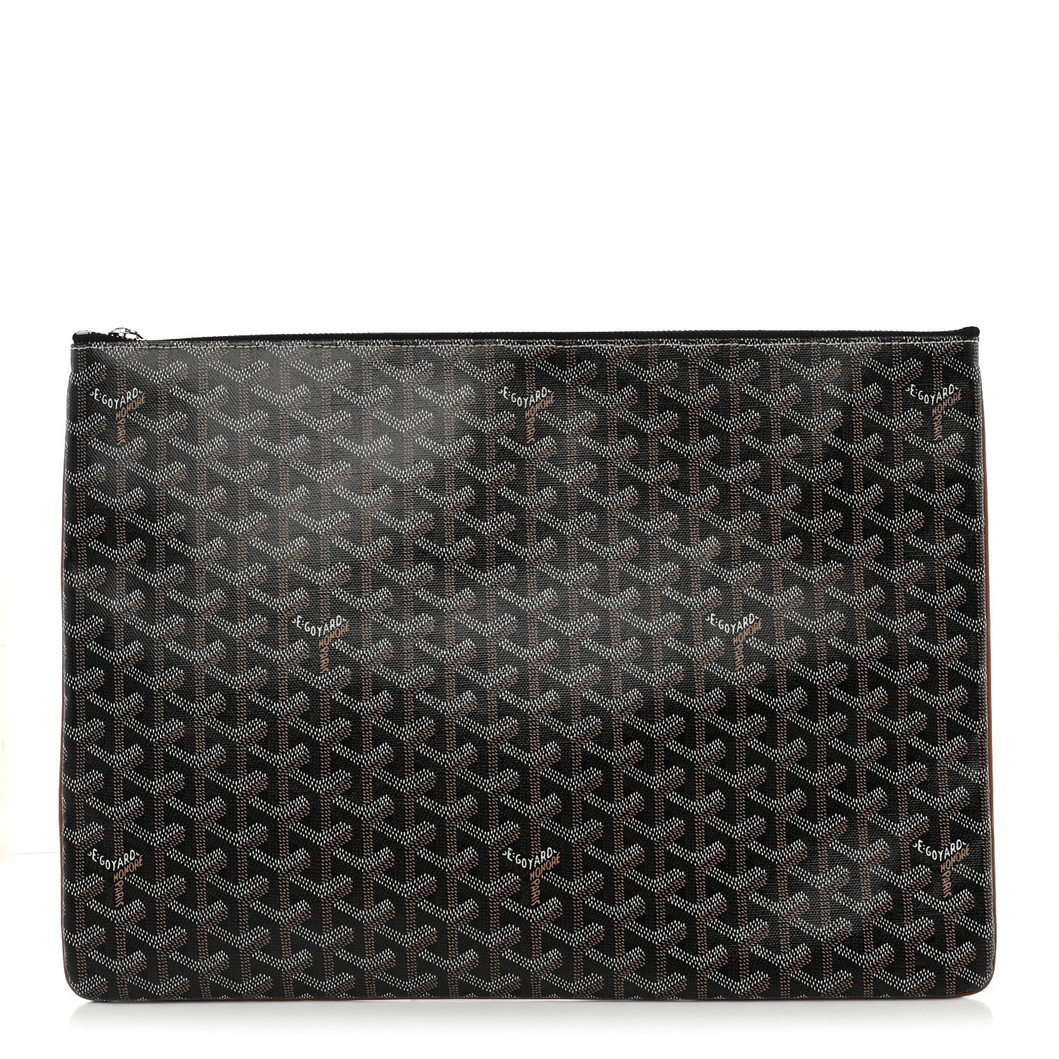Goyard Goyardine Senat Pochette GM Black 1 of 7