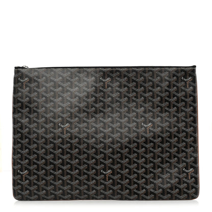 Goyard Goyardine Senat Pochette GM Black 1 of 7
