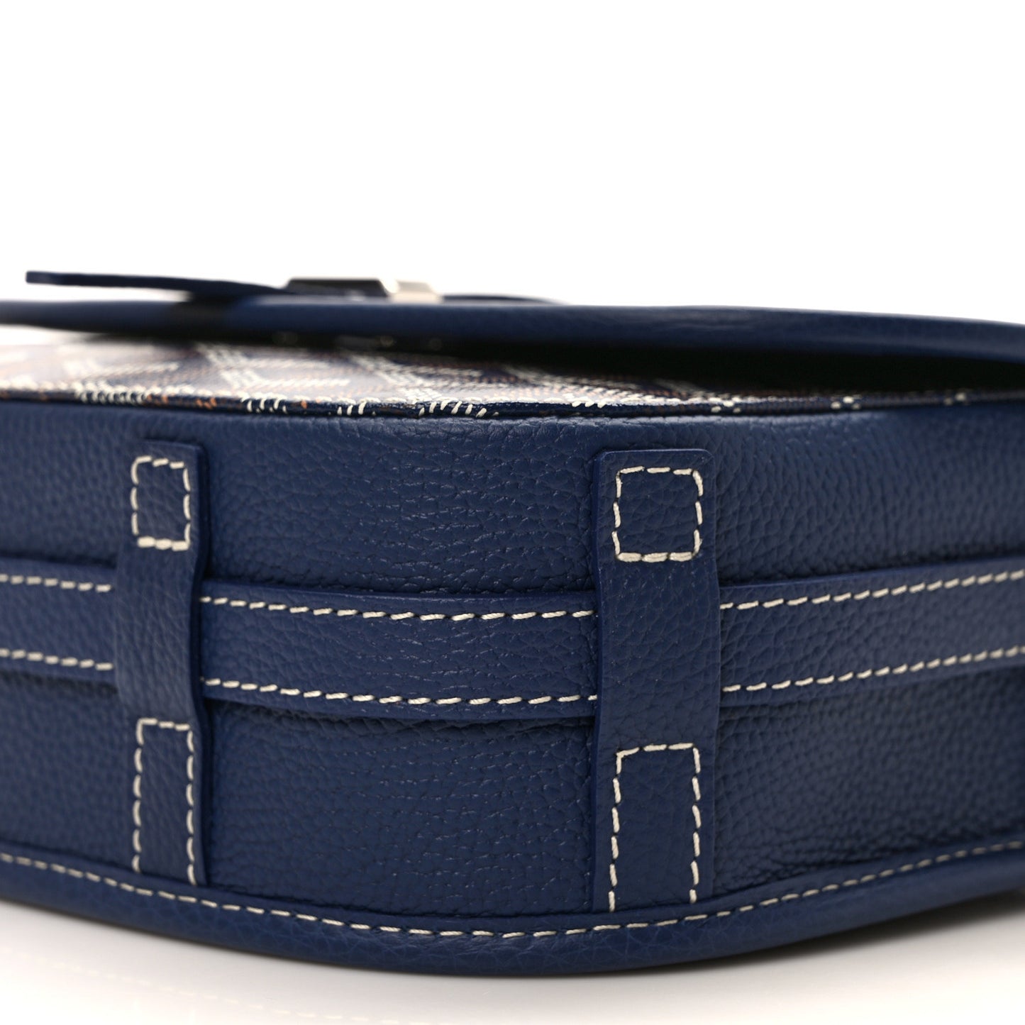 Goyardine Belvedere II PM Messenger Bag Navy