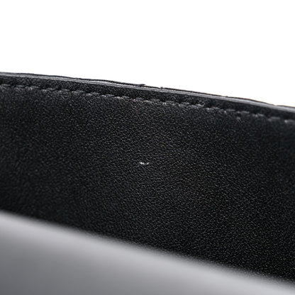 Christian Dior Supple Calfskin Cannage Caro Belt Pouch with Chain Black 10 of 10