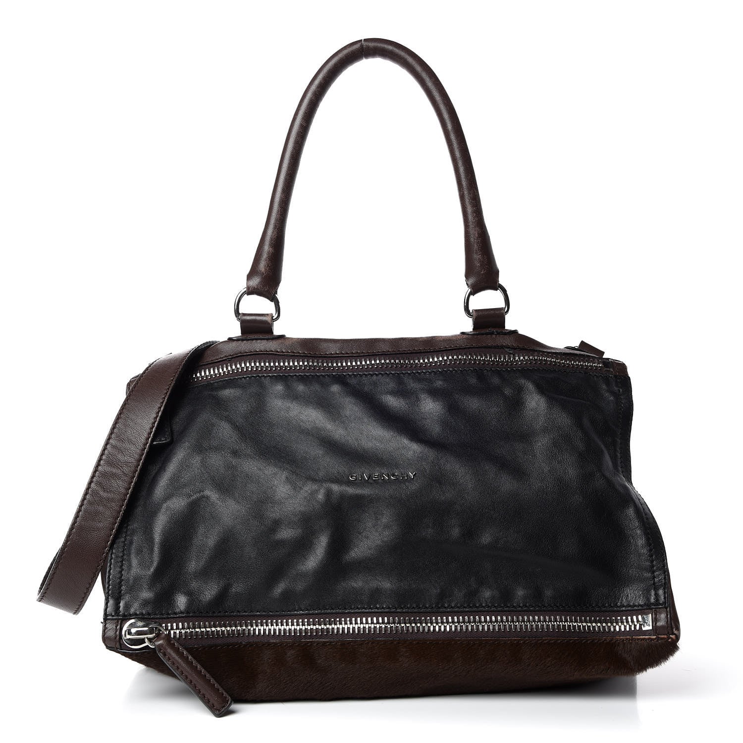 Givenchy Calf Hair Lambskin Medium Pandora Black 1 of 17