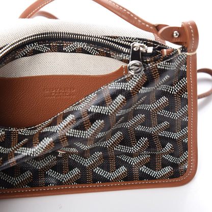Goyard Goyardine Plumet Wallet Clutch Black Gold 8 of 11