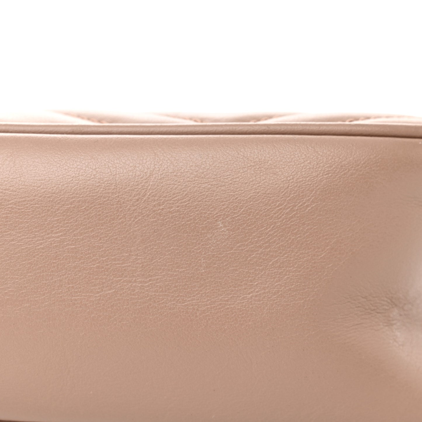 Calfskin Matelasse Small GG Marmont Chain Shoulder Bag Porcelain Rose