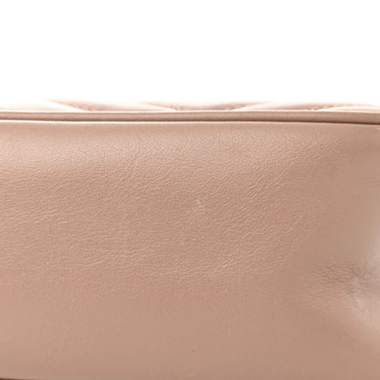 Gucci Calfskin Matelasse Small GG Marmont Chain Shoulder Bag Porcelain Rose 10 of 10