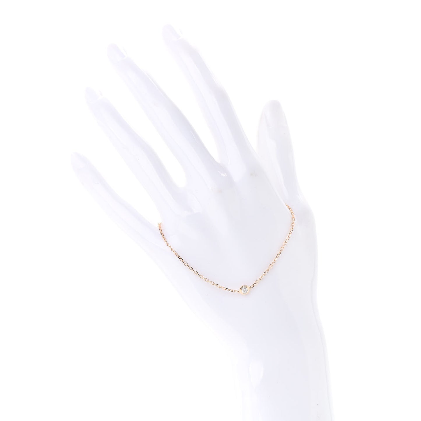 18K Pink Gold Diamond SM D'Amour Bracelet