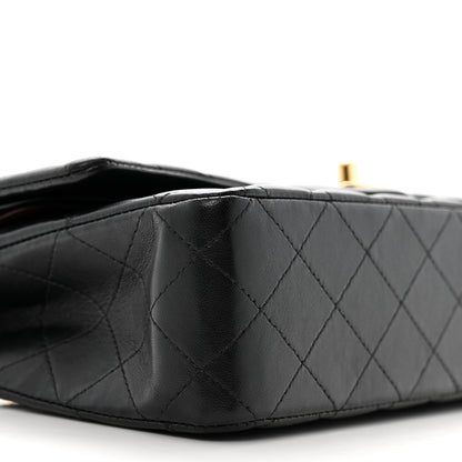 Chanel Lambskin Quilted Medium Double Flap Black 9 of 11