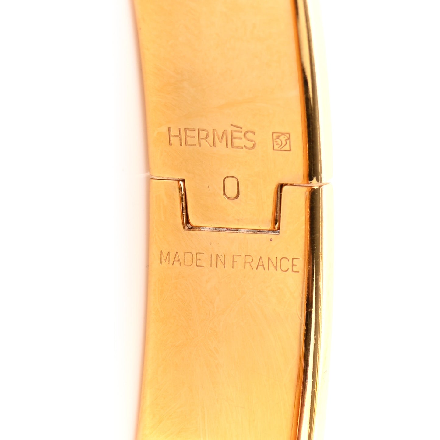 Narrow Enamel Clic Clac H Bracelet PM Blue Electrique