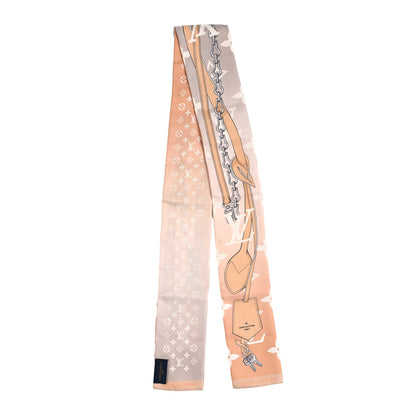 Louis Vuitton Silk Monogram Gradient By The Pool Bandeau Mist 2 of 4