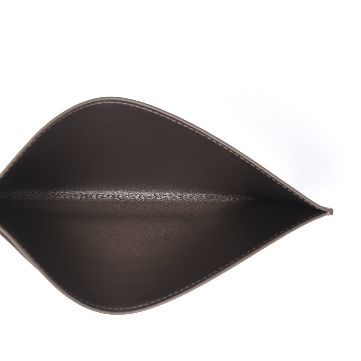 Louis Vuitton Calfskin Felicie Card Holder Insert Champagne Metallise 6 of 6