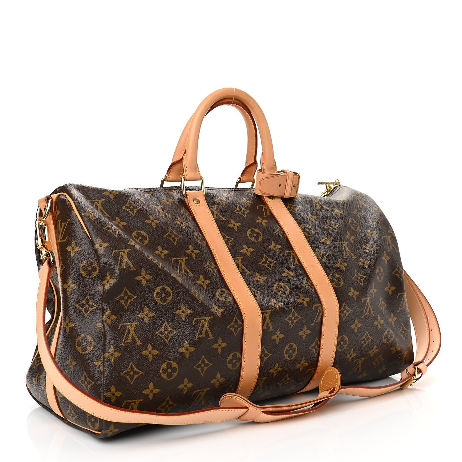 Louis Vuitton Monogram Keepall Bandouliere 45 3 of 10
