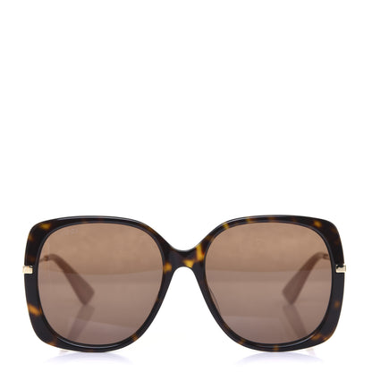 Gucci Acetate Square Frame GG0511S Sunglasses Tortoise 2 of 8