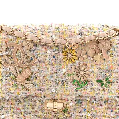 Chanel Tweed Garden Party 2.55 Reissue 225 Flap Multicolor 8 of 12