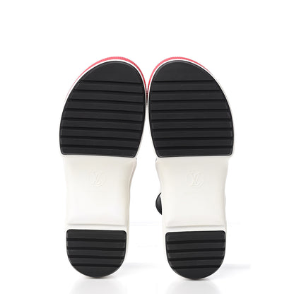 Louis Vuitton Patent Monogram LV Archlight Sandal 38.5 White 5 of 9