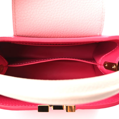 Louis Vuitton Taurillon Flower Chain Capucines Mini  Rose Pondicherry 5 of 9