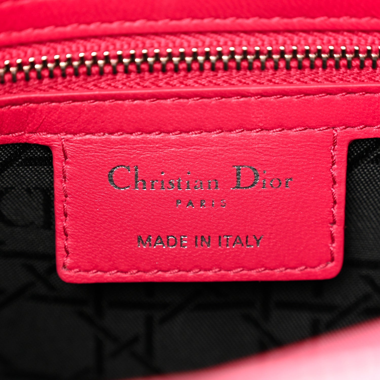 Christian Dior Lambskin Cannage Large Lady Dior Pink 6 of 15