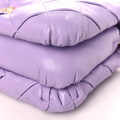 Loewe Lambskin Pleated Goya Puffer Bag Light Mauve 9 of 9