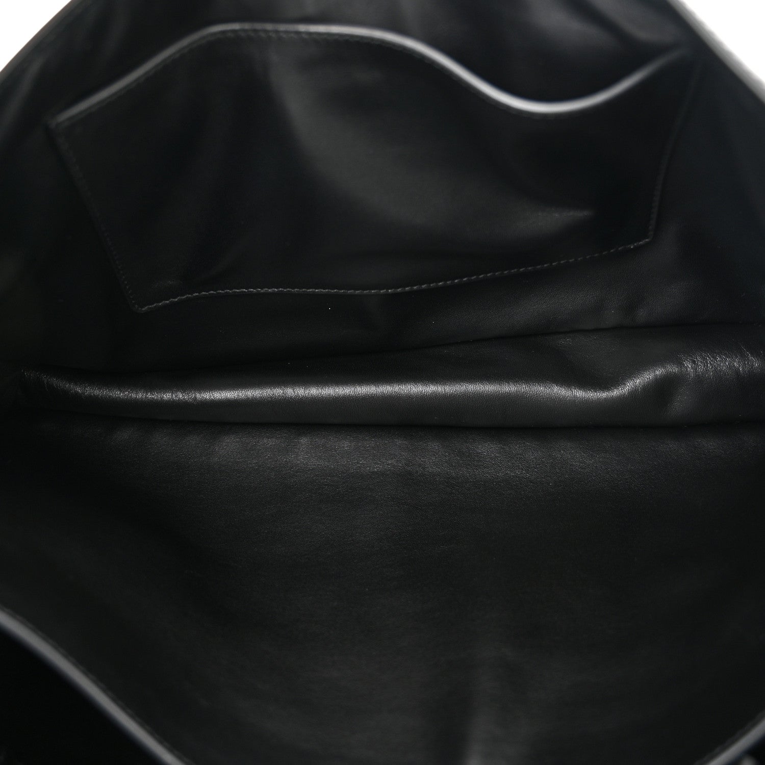 Prada Calfskin Large Soft Sound Shoulder Bag Black 6 of 11