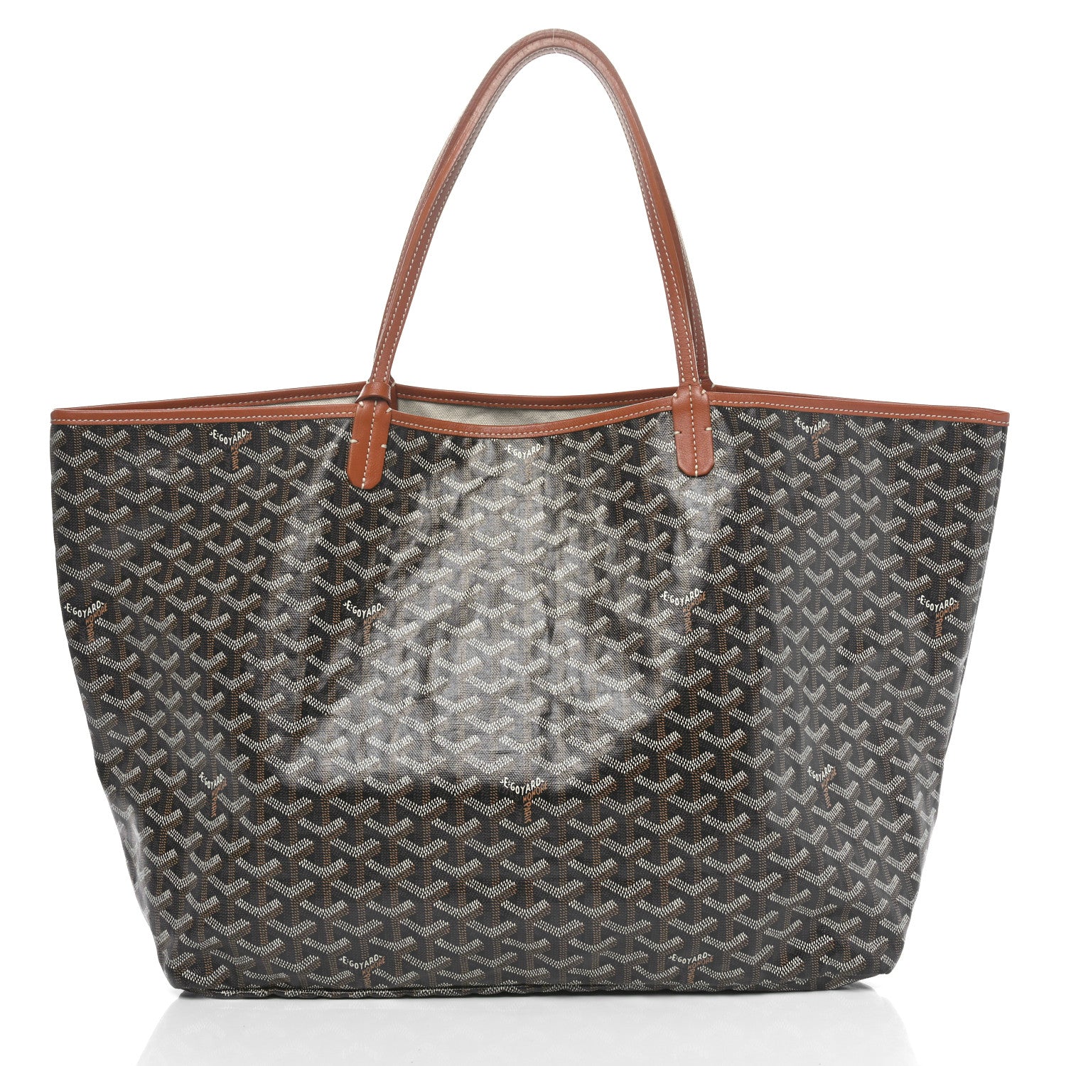 Goyard Goyardine Saint Louis GM Black Gold 1 of 10