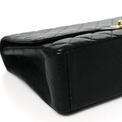 Chanel Caviar Maxi Single Flap Black 9 of 11