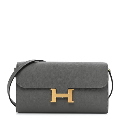 Hermes Epsom Constance Long To Go Wallet Gris Meyer 1 of 11