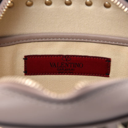 Valentino Garavani Calfskin Rockstud Camera Crossbody Bag Poudre 8 of 9