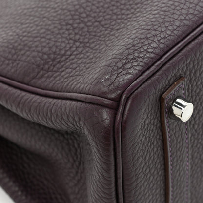 Hermes Togo BIRKIN 30 Raisin 11 of 14