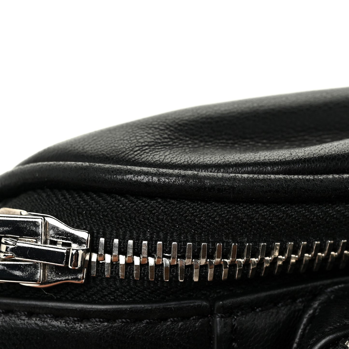 Lambskin Mini Attica Belt Bag Black
