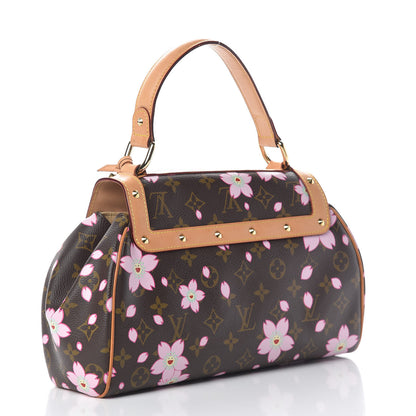 Louis Vuitton Monogram Cherry Blossom Sac Retro Bag Brown 3 of 16