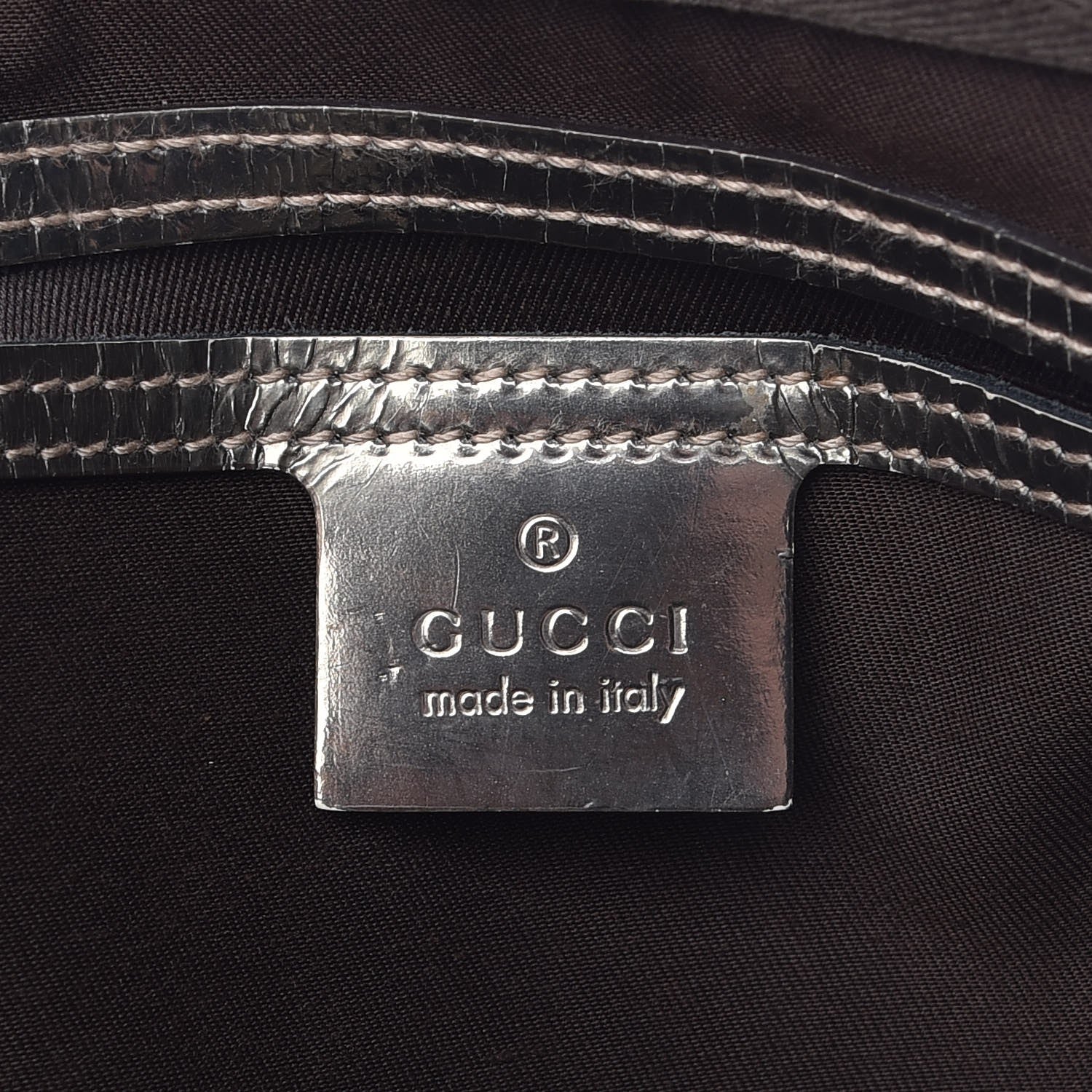 Gucci GG Plus Monogram Medium Joy Boston Silver 6 of 12