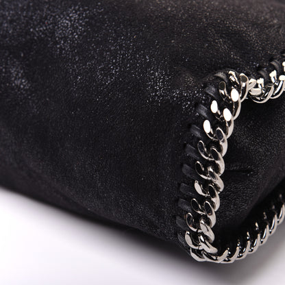 Stella McCartney Shaggy Deer Falabella Fold Over Tote Black 7 of 9