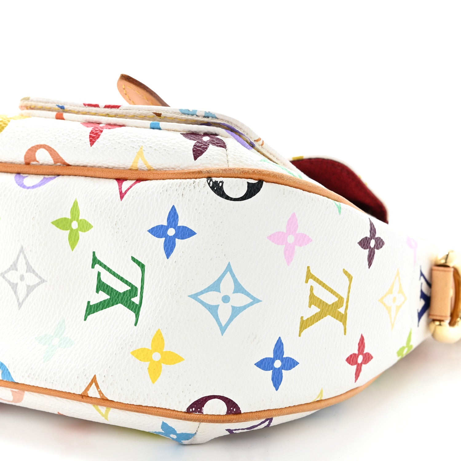 Louis Vuitton Monogram Multicolor Lodge PM White 10 of 14