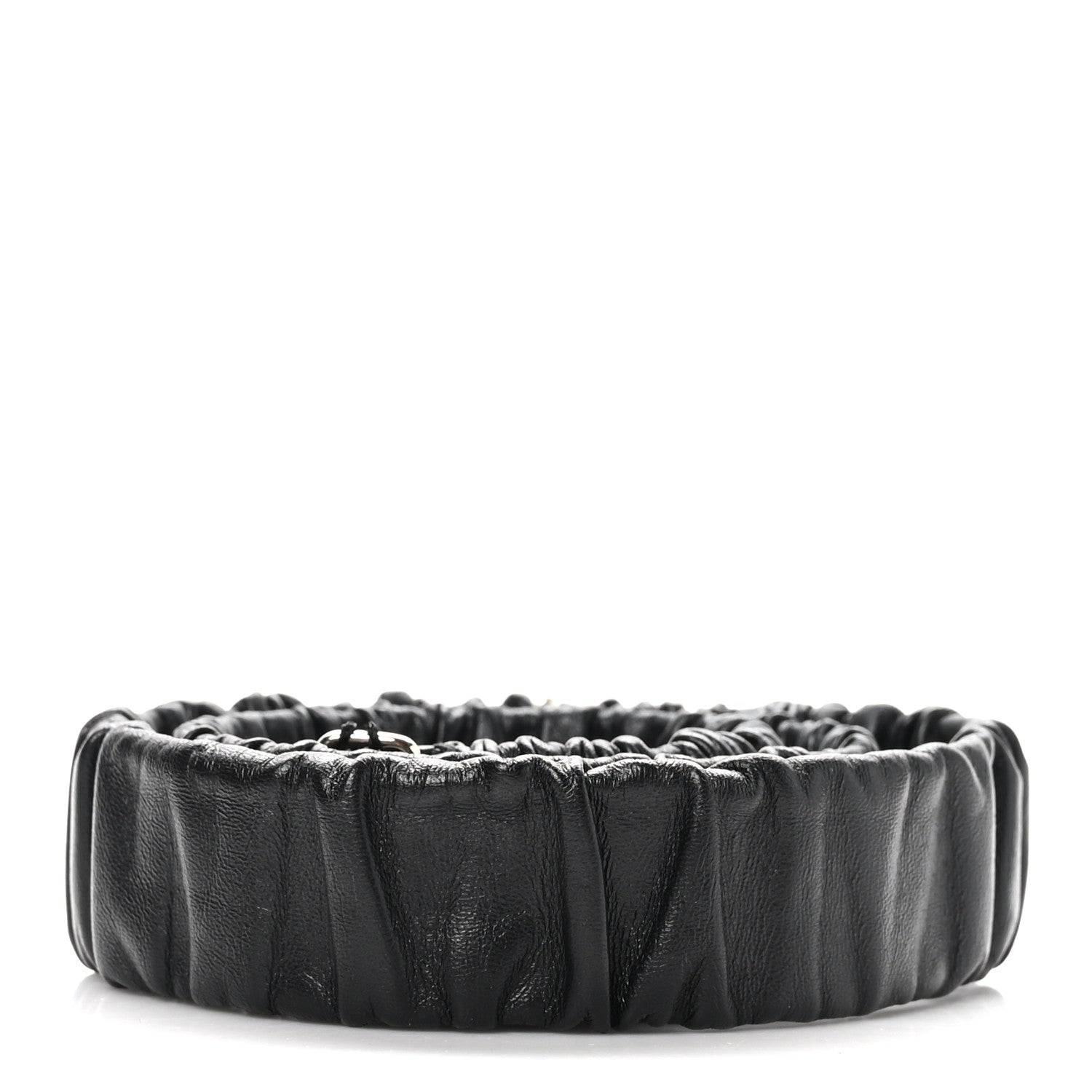 Chanel Lambskin Crystal CC Belt 85 34 Black 2 of 5