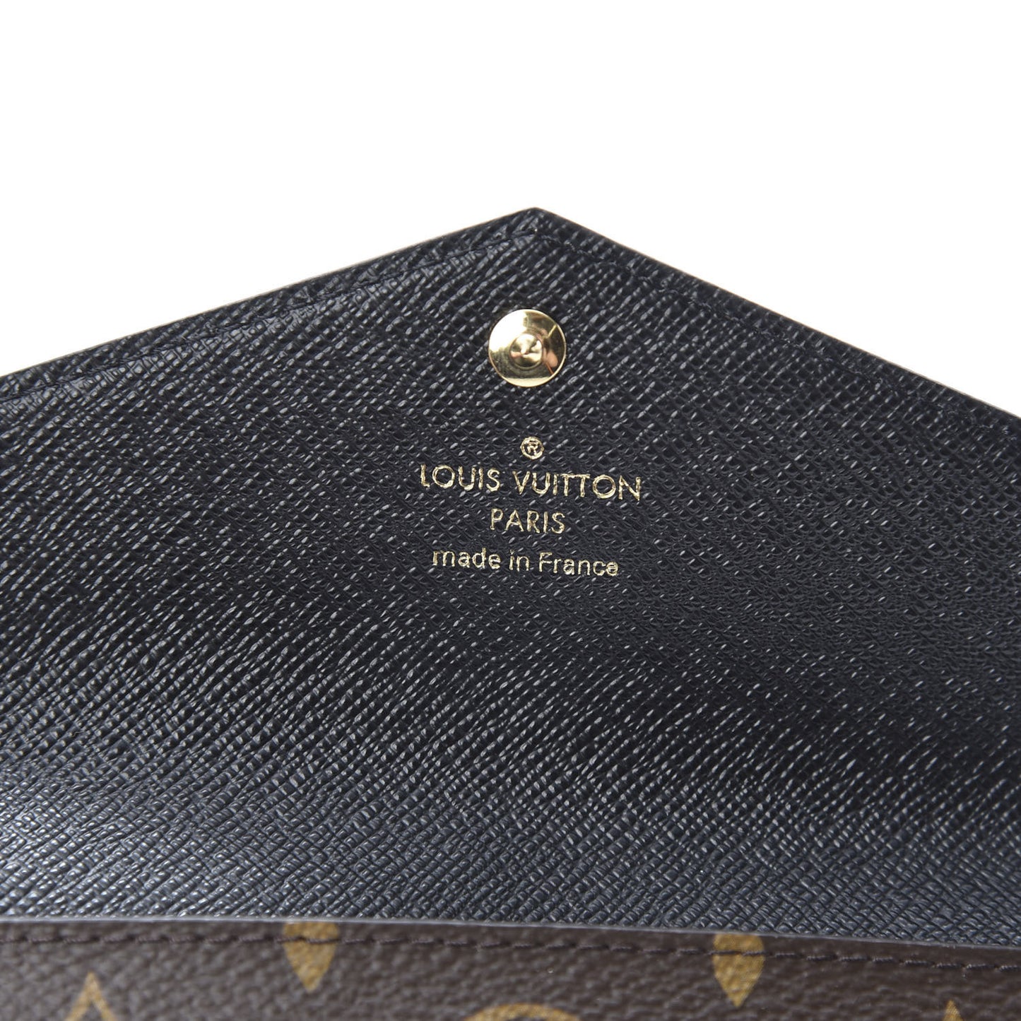 Monogram Daily Organizer Envelope Insert Black